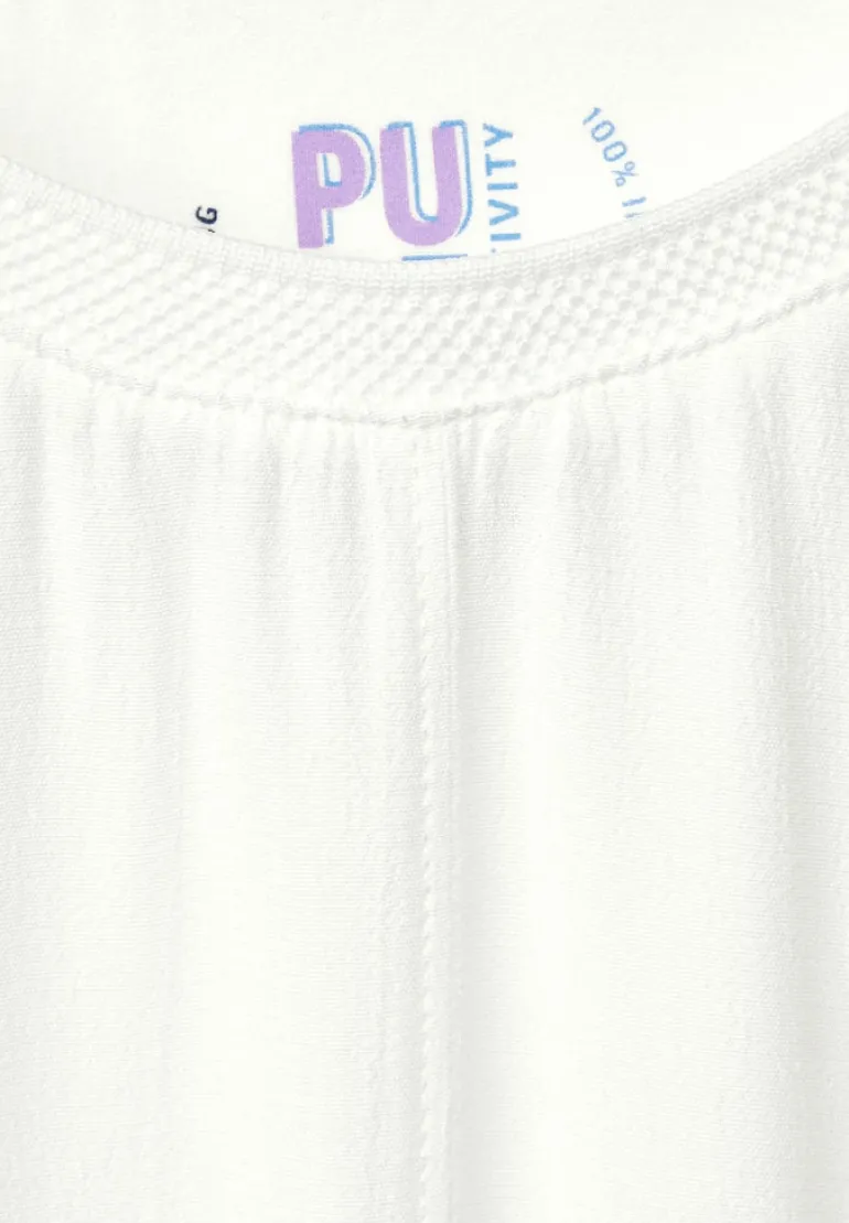 Materialmix Shirt vanilla white