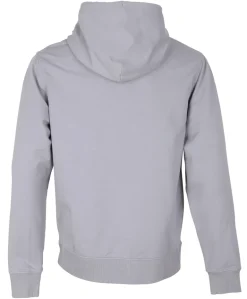 MATT SHINE SPLIT LOGO HOODIE grey fog