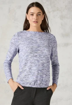 Melange-Shirt mulit lilac melange