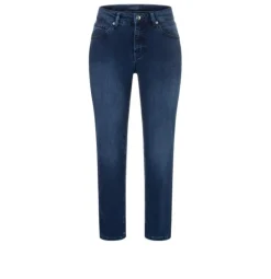 Melanie 7/8 dark blue commercial washed