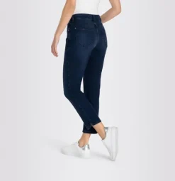 Melanie 7/8 dark blue commercial washed