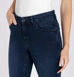 Melanie 7/8 dark blue commercial washed