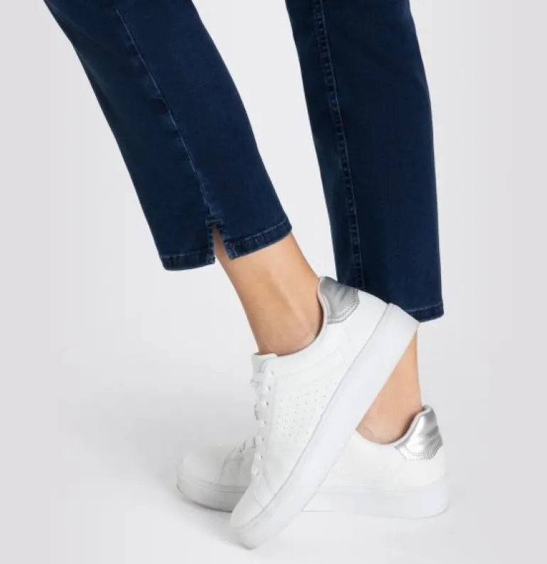Melanie 7/8 dark blue commercial washed