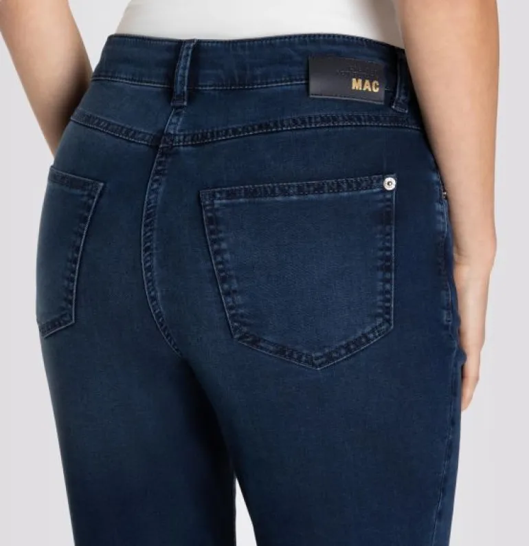 Melanie 7/8 dark blue commercial washed