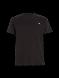 MICRO LOGO INTERLOCK T-SHIRT ck black