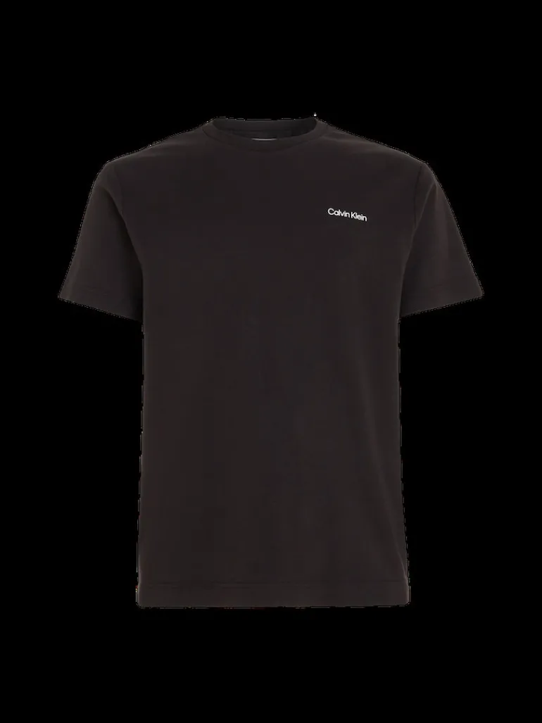 MICRO LOGO INTERLOCK T-SHIRT ck black