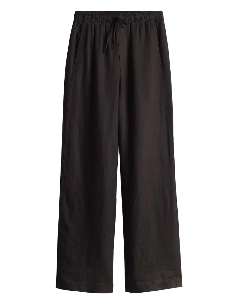 Mileni linen midnight brown