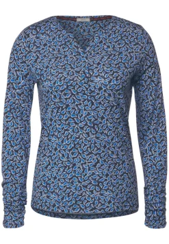 Minimalprint Tunikashirt night sky blue