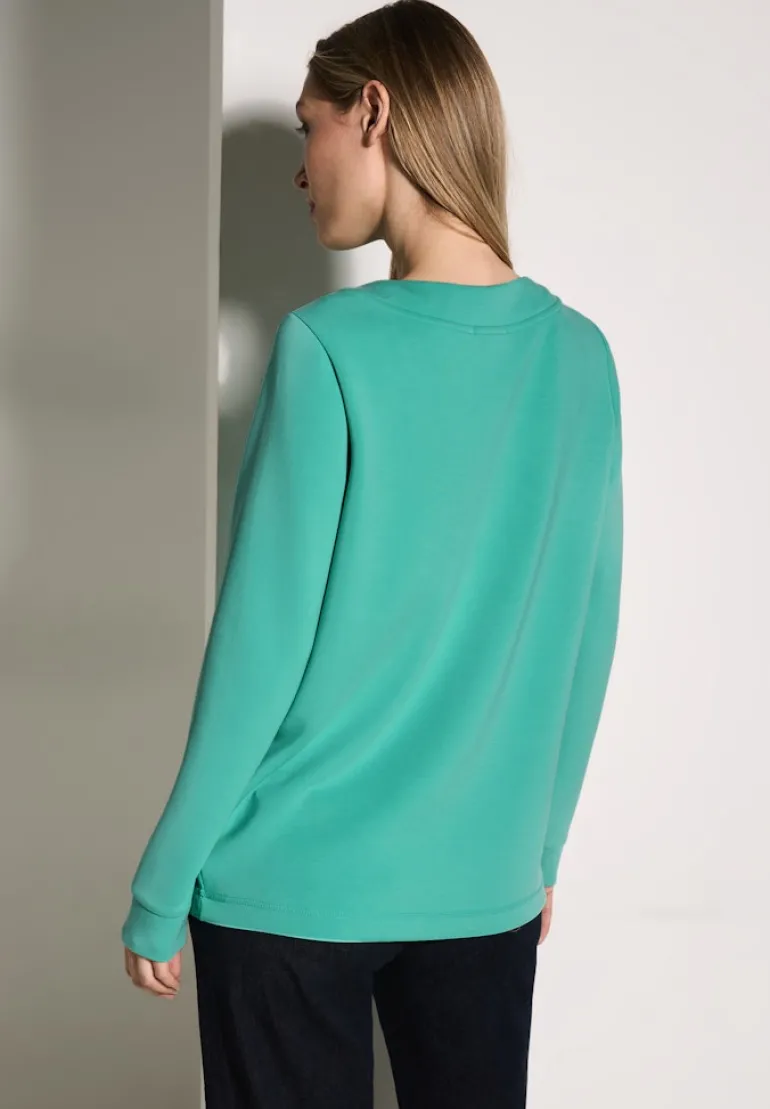 Modalmix Sweatshirt aventurine green