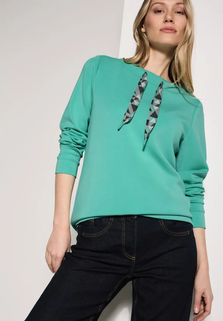 Modalmix Sweatshirt aventurine green