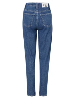 MOM JEAN ANKLE denim dark