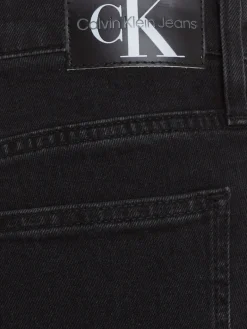 MOM SHORT denim black
