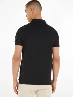 MONOLOGO BADGE POLO ck black