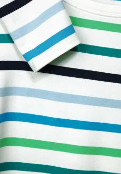 Multicolor Streifen Shirt vanilla white