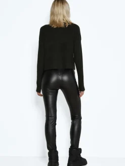 NMALOHA HW SKINNY COATED LEGGING NOOS black