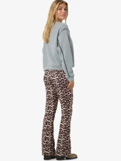 NMBELLA H/W AOP PANT JRS LX natural