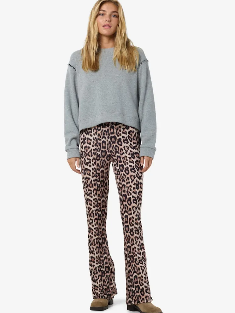 NMBELLA H/W AOP PANT JRS LX natural