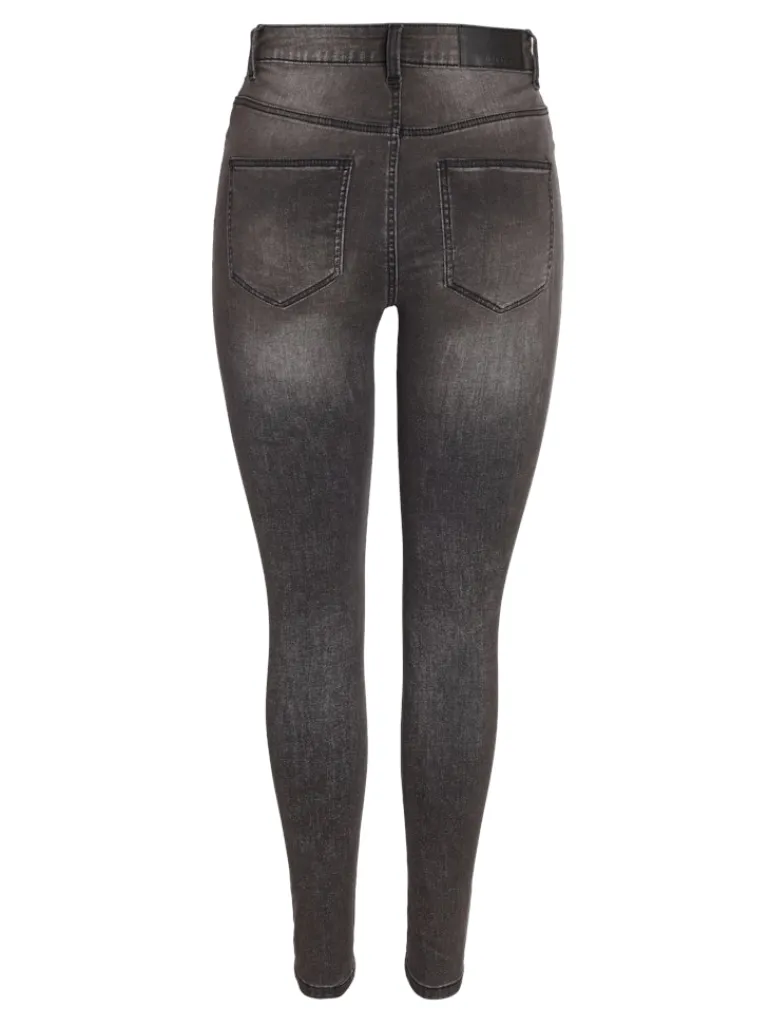 NMCALLIE HW SKINNY JEAN VI508MG FWD NOOS medium grey denim