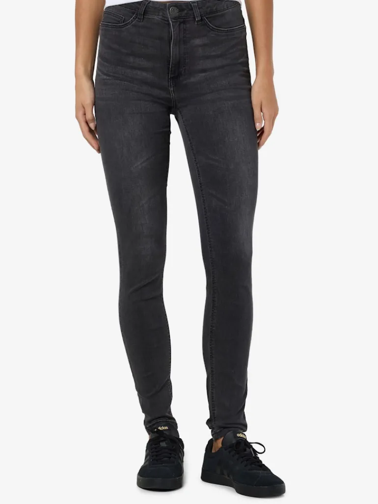 NMCALLIE HW SKINNY JEAN VI508MG FWD NOOS medium grey denim