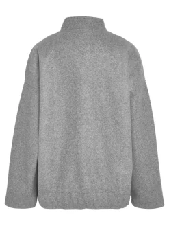 NMHALSTON L/S BOMBER JACKET FWD NOOS light grey melange
