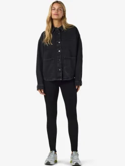 NMKETTIE L/S REG DNM JCKET VI559BL NOOS black denim