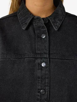 NMKETTIE L/S REG DNM JCKET VI559BL NOOS black denim