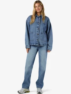 NMKETTIE L/S REG DNM JCKET VI557MB NOOS medium blue denim