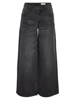 NMKETTIE NW WIDE LEG JEANS VI559BL NOOS black denim