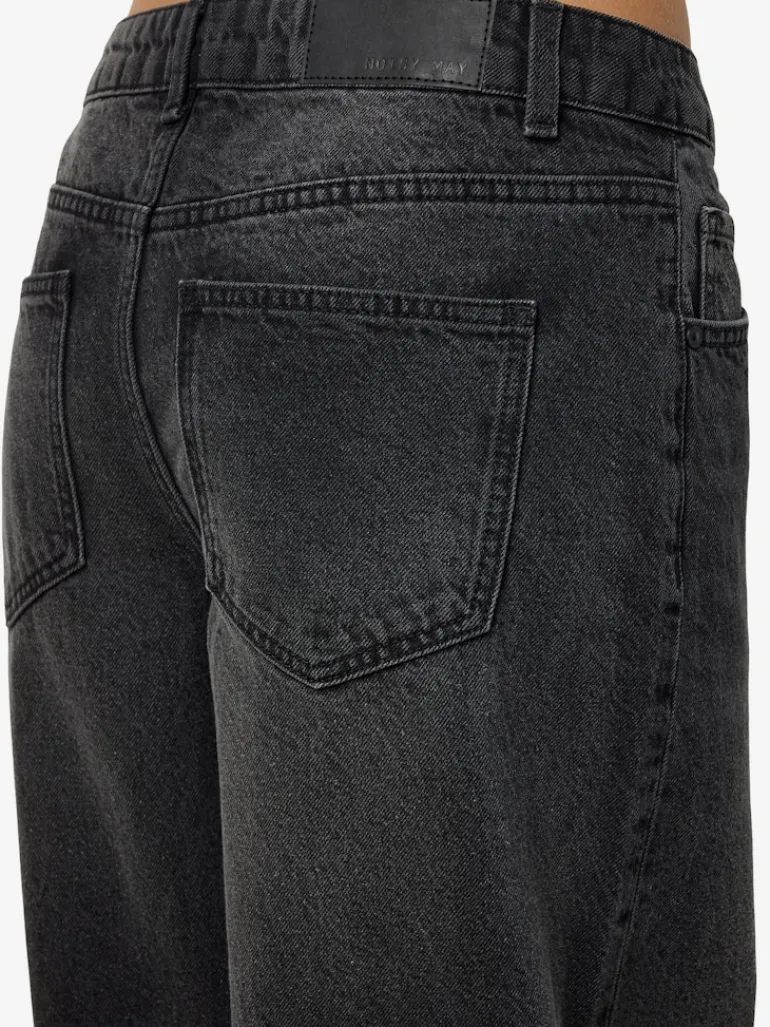 NMKETTIE NW WIDE LEG JEANS VI559BL NOOS black denim