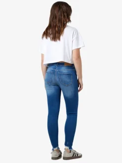 NMKIMMY NW DESTROY ANK SKNY AZ369DB NOOS dark blue denim