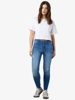 NMKIMMY NW DESTROY ANK SKNY AZ369DB NOOS dark blue denim