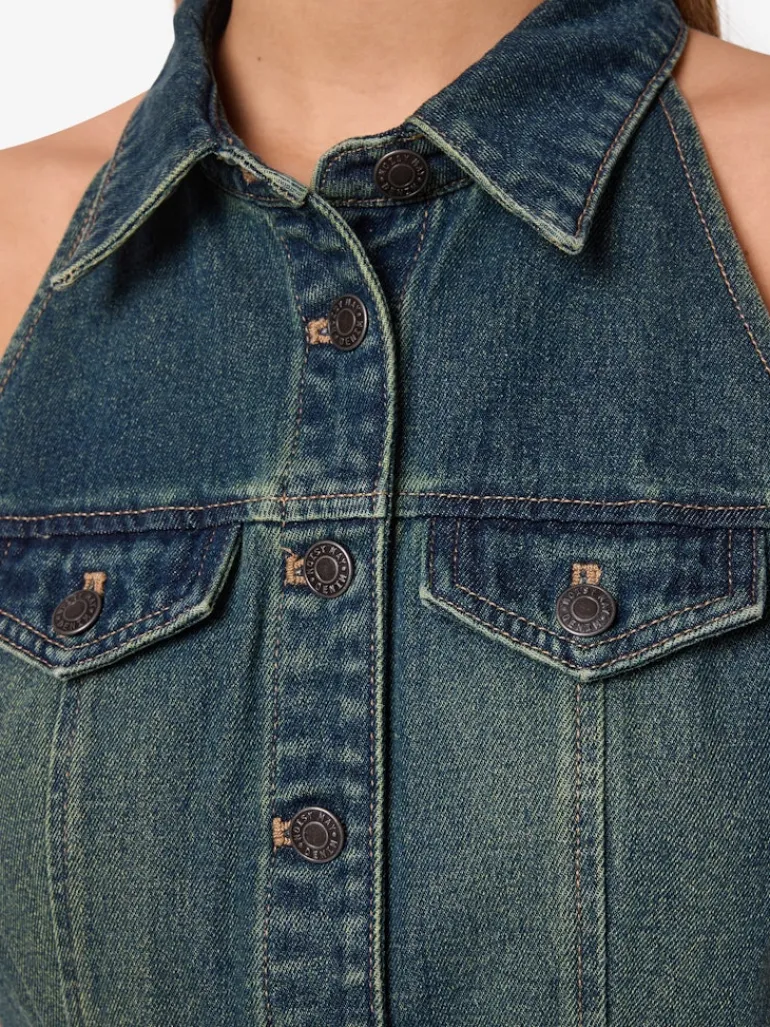 NMLARDIE SH SL TNTD DNM DRS VI587DB NOOS dark blue denim