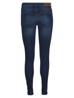 NMLUCY NW SKINNY JEANS AZ115DB NOOS dark blue denim