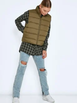 NMMARCUS VEST NOOS burnt olive