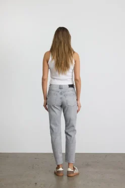 NMMONI HW STRAGHT ANK JEANS AZ277LG NOOS light grey denim