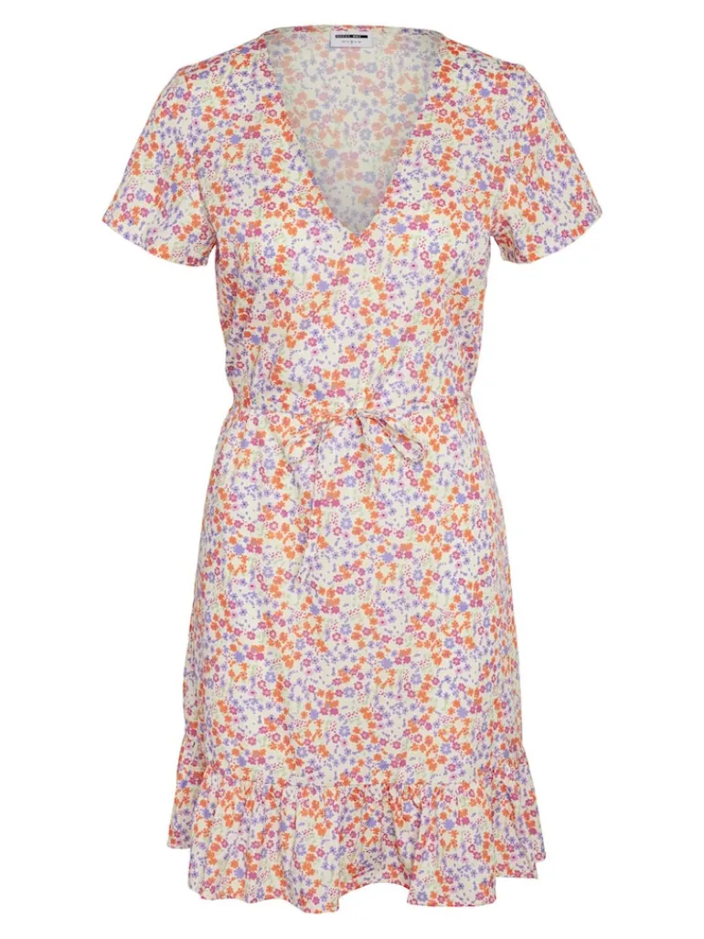 NMSABINA S/S SHORT DRESS sugar swizzle