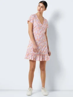 NMSABINA S/S SHORT DRESS sugar swizzle
