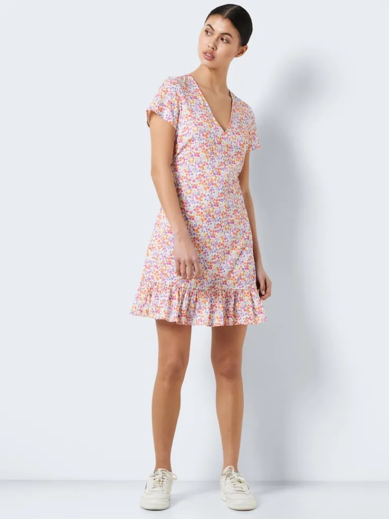 NMSABINA S/S SHORT DRESS sugar swizzle
