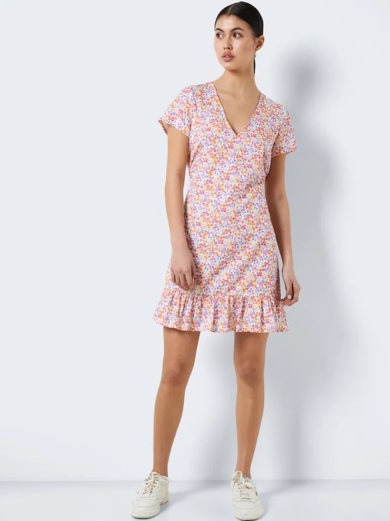 NMSABINA S/S SHORT DRESS sugar swizzle
