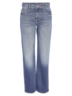 NMYOLANDA NW WIDE JEANS AZ308MB FWD NOOS medium blue denim