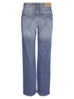 NMYOLANDA NW WIDE JEANS AZ308MB FWD NOOS medium blue denim