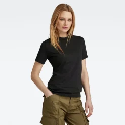 Nysid slim T-Shirt dk black