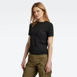 Nysid slim T-Shirt dk black