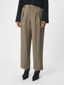 OBEVER MW TAPERED PANTS 136 morel