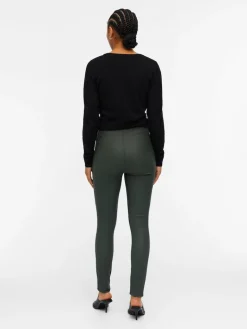 OBJBELLE MW COATED LEGGINGS NOOS duffel bag