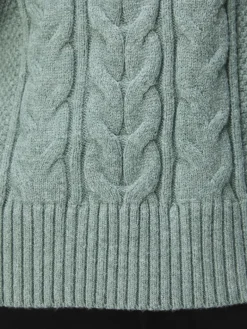OBJDORIS RE L/S KNIT PULLOVER NOOS dark forest