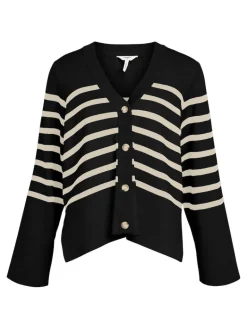 OBJESTER L/S CARDIGAN NOOS black