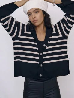 OBJESTER L/S CARDIGAN NOOS black