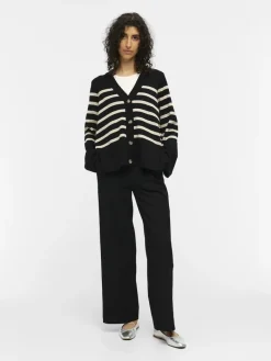 OBJESTER L/S CARDIGAN NOOS black