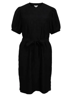 OBJFEODORA S/S SHORT DRESS NOOS black